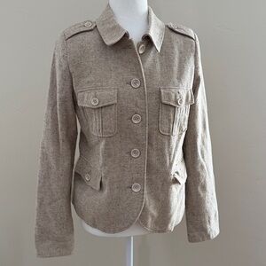 Relativity Woman's Large Khaki/Tan Jacket